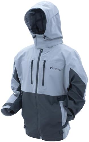 FROGG TOGGS Men's Pilot 2 Guide 3-Layer Waterproof Breathable Rain Jacket