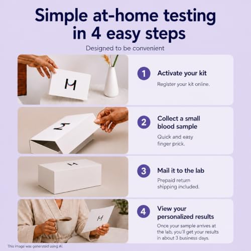 Modern Fertility Hormone Test | Reliable, Convenient at-Home Kit for Women Delivers Personalized Reports, Accurate & Fast