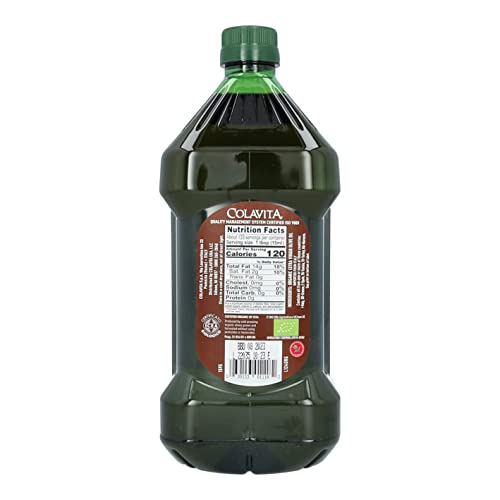 Colavita Organic Extra Virgin Olive Oil, 68 Fluid Ounce
