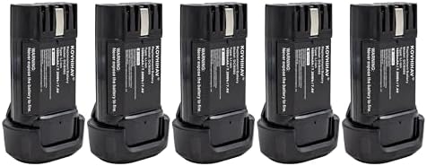5 Pack DCB080 8v max Battery Compatible with DCF680 DCF680N1 DCF680N2 DCF682 DCB095