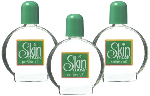 Parfums De Coeur SKIN MUSK (Original Long Lasting Formula) Perfume Oil by Parfums de Coeur (formerly by Bonne Bell), 0.50 fl oz