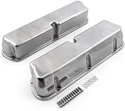 Speedmaster PCE314.1031.01 Compatible with Ford SB 289 302 Windsor Aluminum Plain Valve Cover - Tall w/o Hole