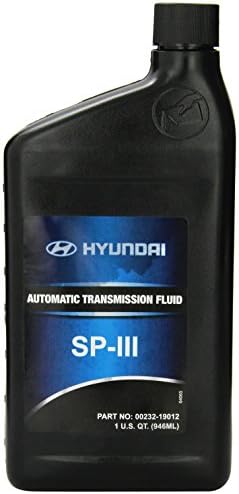 Genuine Hyundai Fluid 00232-19012 SP III Automatic Transmission Fluid - 1 Quart