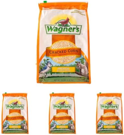 Wagner's 18542 Cracked Corn Wild Bird Food, 10-Pound Bag