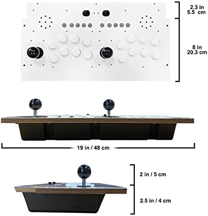 Mini Retro Console Fighting Stick for Arcade1Up Cabinet