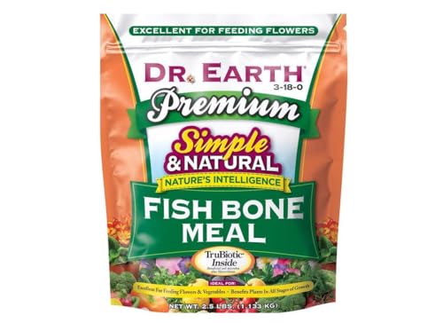 Dr Earth 722 2. 5 Lb Fish Bone Meal 3-18-0