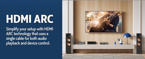 Onkyo TX-8470 2 Channel Stereo Receiver with Wi-Fi, Bluetooth, Phono, Hi-Res Audio and Roon Ready