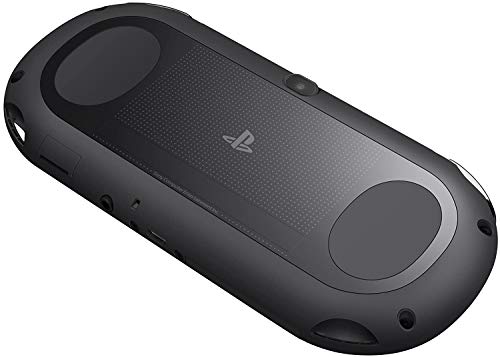 Sony Playstation Vita Wi-Fi 2000 Series with Silicone Joystick Covers and AC Adapter Cable (Piano Black) (Renewed)