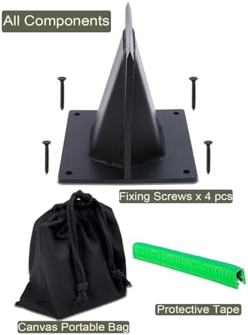 Manual Wood Splitter Wedge, Small Portable Kindling Splitters for Firewood | Quench steel kindling splitter with sharp wedge design