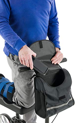 Lumex S8 Knee Scooter, Steerable Rolling Knee Walker for Adult Foot & Leg Injuries