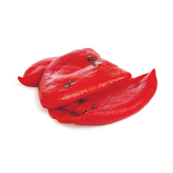 DIVINA Organic Roasted Sweet Red Peppers, 16.2 ounce