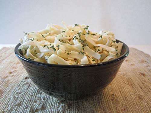 Gluten Free Noodles Amish Wedding Foods Double Yolk Medium Egg Noodle 10 oz Bag (Pack of 6-10 oz Bags)