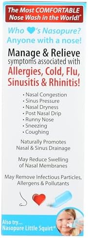 DR HANA'S NASOPURE Nasal Wash, Value Refill Kit, 80 Count