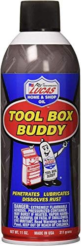 Lucas Oil LUC10392 11 Ounce Aerosol Penetrant/Tool Box Buddy (6)