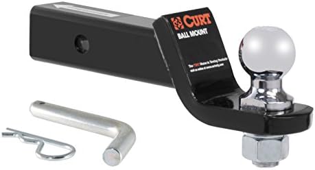 CURT 13040 55540 45036 Class 3 Trailer Hitch Tow Package with 2" Receiver fits 2003-2026 Savana Express 2500 3500 and 2003-2014 Savana Express 1500