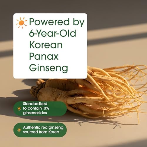 NatureBell Panax Korean Red Ginseng 2,250mg, 240 Softgels
