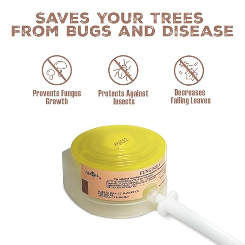 Mauget Fungisol 4ml, Tree Injector, Fungicide, Containing Debacarb 1.7%