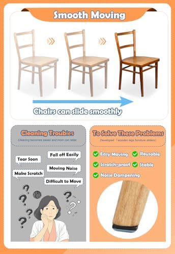 Teflon Furniture Sliders, 20pcs 1inch Square Furniture Glides with Nail for Carpet Tile Hardwood (Grayish Blue)