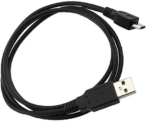 UpBright USB 5VDC Charging Cable Power Cord Compatible with Hyper Tough 800 1000 1200 Lumens Task 800L 20633 LED Flashlight HT 9978 9977 HT9978