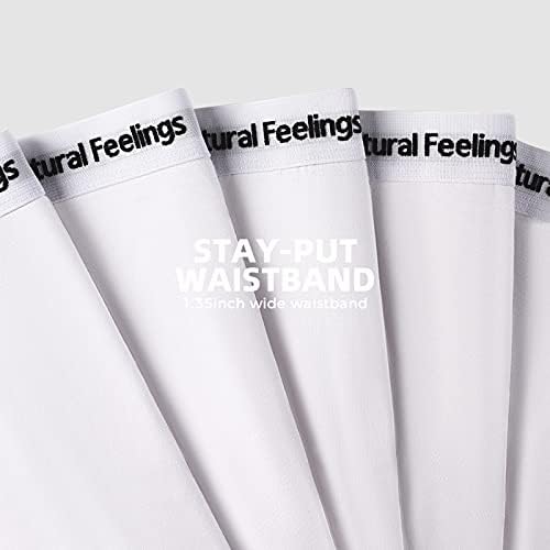 Natural Feelings Men's Briefs Underwear Multipack Mens Cotton Full Rise Briefs with Comfort Waistband S M L XL XXL…
