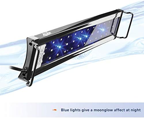 Aqueon LED OptiBright Fish Tank Aquarium Light Fixture, 48-54 Inch