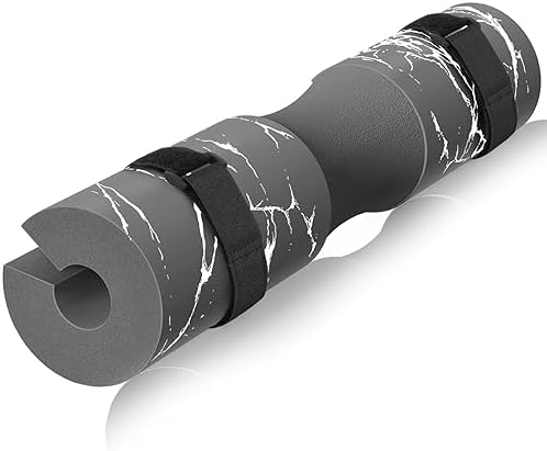 POWER GUIDANCE Barbell Squat Pad - Neck & Shoulder Protective Pad - Great for Squats, Lunges, Hip Thrusts, Weight Lifting & More - Fit Standard and Olympic Bars Perfectly