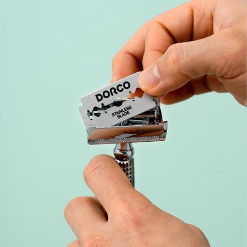Dorco ST300 Platinum Extra Double Edge Razor Blades - 200 Count