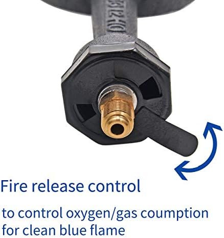 ARC 65K BTU Cast Iron Burner Head, 0-20 PSI Regulator & Hose Set