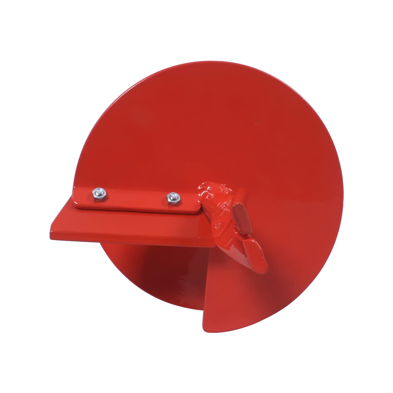 THUNDERBAY 6 Inch Diameter 36 Inch Long Earth Auger Bit with Fishtail Point and Patent Shock Spring