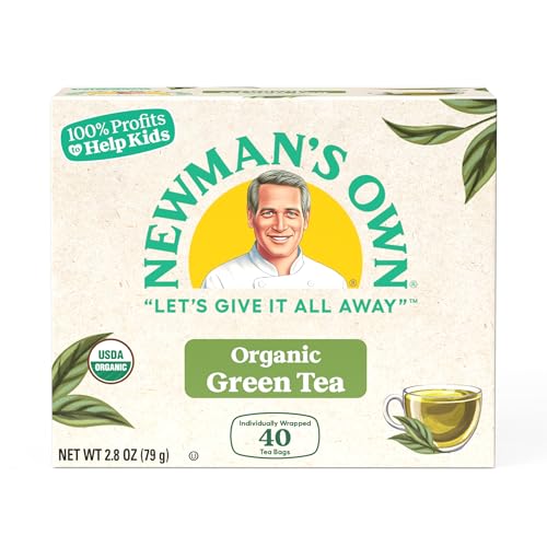 NEWMANS OWN ORGANICS Organic Royal Green Tea, 40 CT