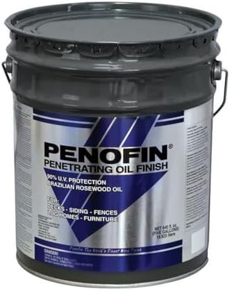 Penofin Blue Semi-Transparent Redwood Oil-Based Wood Stain 5 gal. - Case of: 1