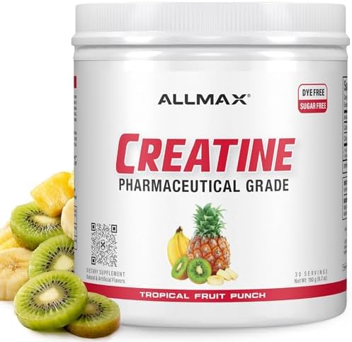 ALLMAX Creatine Monohydrate Powder, Micronized, Unflavored, 1000 g