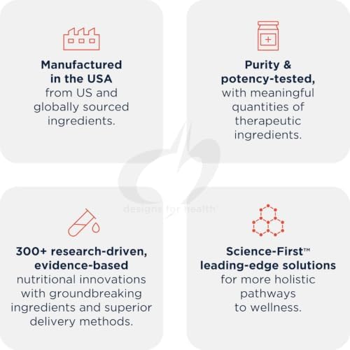 Designs for Health ProbioSpore - Powerful Spore Based Probiotic, Soil-Based Probiotics Supplement - Shelf Stable Gut + Immune Support