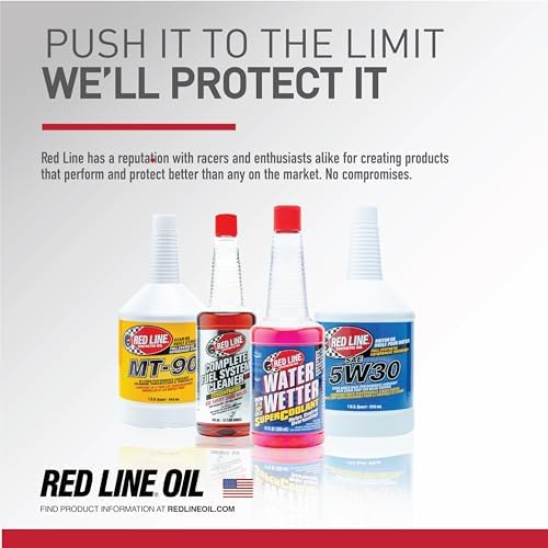 Red Line 15204 SAE 5W20 Fully Synthetic Motor Oil - 1 Quart (6 Pack)