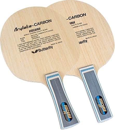 Butterfly Viscaria Table Tennis Blade - Butterfly ALC Blade - Professional Butterfly Table Tennis Blade - Available in FL, and ST handle styles - Made in Japan