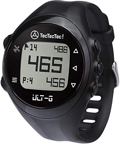 TecTecTec ULT-G Golf GPS Watch – Simple & Easy Distance Watch, No App Required on Course, Front/Back/Middle Distances, 38, 000+ Courses Preloaded