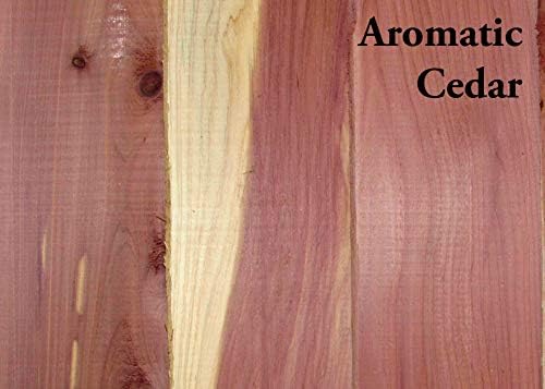 Woodchucks Wood All Eastern Red Cedar 3/4" Thick Boards - Box of 15-20 Pieces