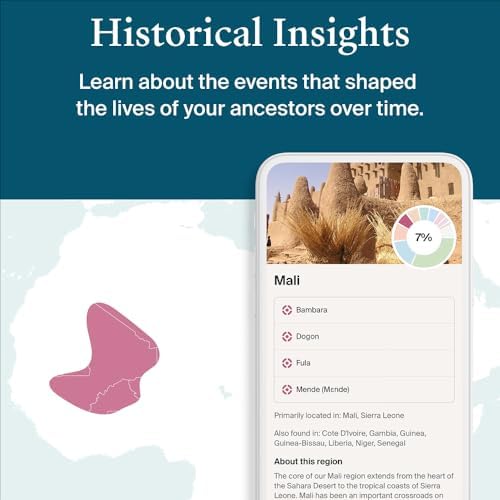 Personalized Genetic Results, DNA Ethnicity Test, Find Relatives, Heritage, Origins & Ethnicities, Family History, Complete DNA Test