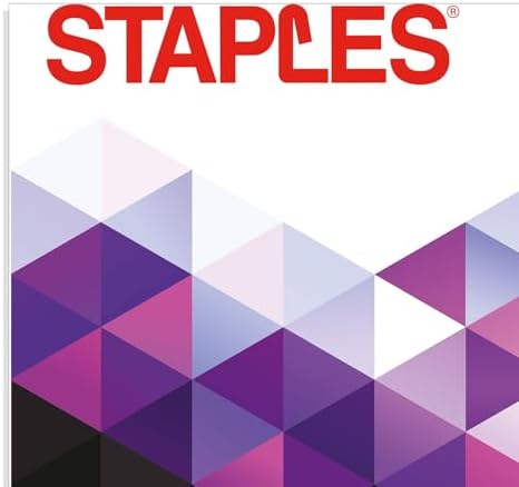 Staples Laser Paper 8.5 x 11 Inch 28 lb 98 Bright High‑Quality Prints, 500 Sheets | Heavyweight paper for crisp, professional prints in laser printers and copiers.