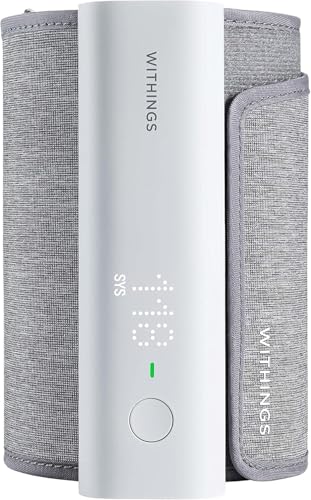 Withings BPM Connect - Digital Blood Pressure Cuff & Heart Rate Monitor - Blood Pressure Machine Arm Cuff, FDA Cleared, FSA/HSA Eligible