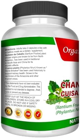 Guisazo de Caballo and Chancapiedra by Life Naturals 120 caps chanca Piedra Pure