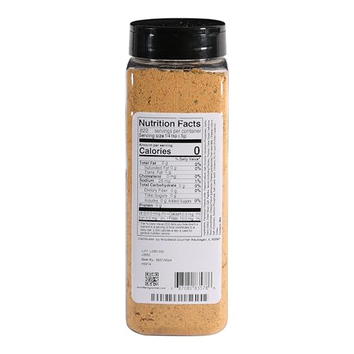 Truffle Parmesan & Black Garlic Seasoning, 18 oz – Gourmet Finishing Cheese Blend with Black Truffle Salt & Fermented Black Garlic, by Woodland Gourmet