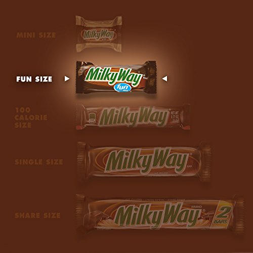 MILKY WAY Milk Chocolate Fun Size Candy Bars 11.24-Ounce Bag (Pack of 6)