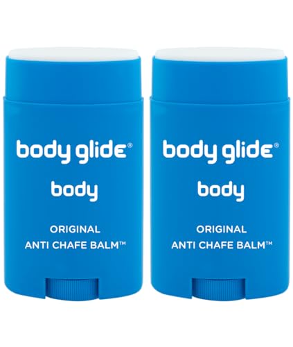 Body Glide Original Anti Chafe Balm | No Chafing Stick | Prevent Arm, Chest, Butt, Thigh, Ball Chafing & Irritation | Trusted Skin Protection Since 1996 |1.5oz
