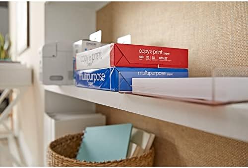 Office Depot White Copy Paper, 8 1/2in. x 11in., 20 Lb., 84 Brightness, Case Of 10 Reams