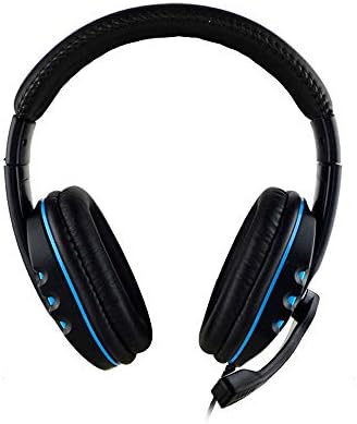 HHmei New Gaming Headset Voice Control Wired HI-FI Sound Quality for PS4 Black - PS4 Wired Headset Headset