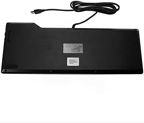 Das Keyboard 4 Professional Wired Mechanical Keyboard, Cherry MX Brown Mechanical Switches, 2-Port USB 3.0 Hub, Volume Knob, Aluminum Top (104 Keys, Black)