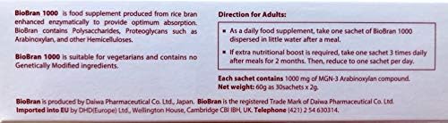 BioBran MGN-3 - Extremely Effective Immune System Booster, from Breaking Down Rice Bran with Enzymes from The Shitake Mushroom (1000 mg