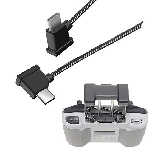Hanatora 11.8 Inch USB C to USBC RC-N3/N2/N1/N1C Remote Controller Cable for DJI Flip, Neo, Mavic 3, Air 3S/3/2/2S, Mini 4K/2 SE/3/4 Pro