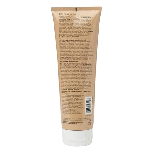 Ouidad Curl Shaper Out Of Thin (H) Air Volumizing Jelly Hair Styling Gel – Lightweight Curl Enhancer for Loose Curls & Waves